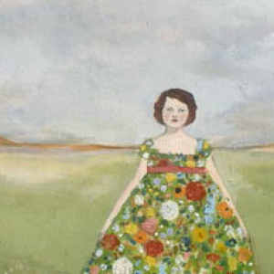 Rebecca Wore a Dress of Wildflowers by Amanda Blake