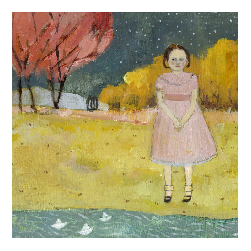 Every night she sent out messages and waited for an answer print by Amanda Blake