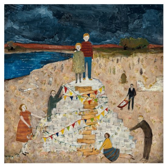 They took apart the world they had to make a better one original painting by Amanda Blake