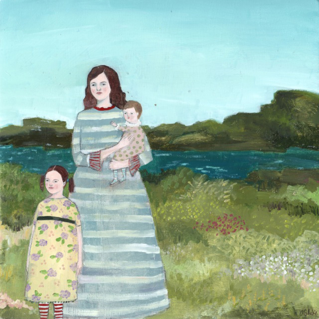 Their search was finally over original painting by Amanda Blake