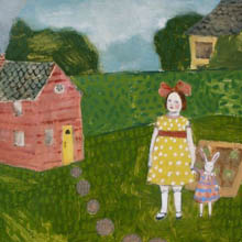 Hazel built her imaginary friend a cottage in the hopes that she would never leave by Amanda Blake