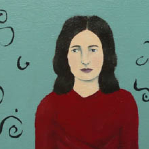 Lena original painting by Elizabeth Bauman