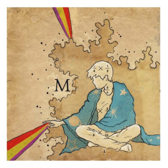 M is for magic print by Hollie Chastain