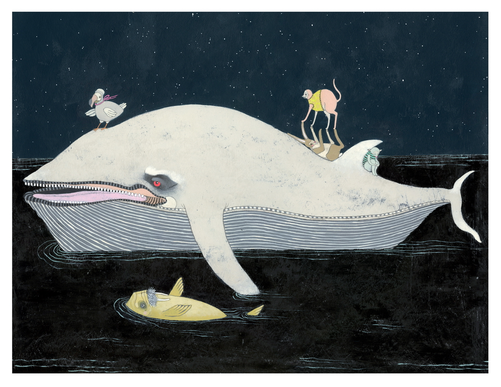 Night Voyage print by Jennifer Davis