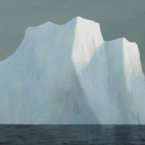 Iceberg in June original painting by Jeremy Miranda