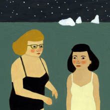 Night Swimmers print by Kate Pugsley