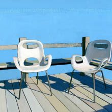 On deck print by Leah Giberson