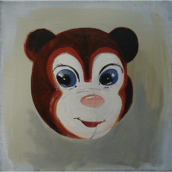 Honey lover original painting by Sabine Timm