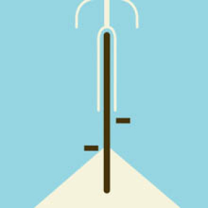 Bicycle (Blue) by Eleanor Grosch