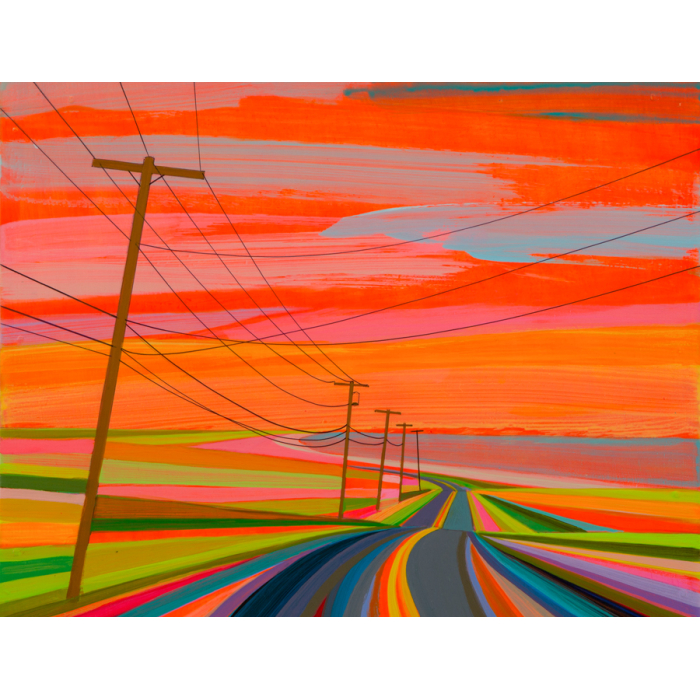 Sunset on Old Montauk Highway by Grant Haffner