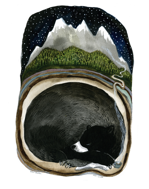 Bear Mountain by Diana Sudyka