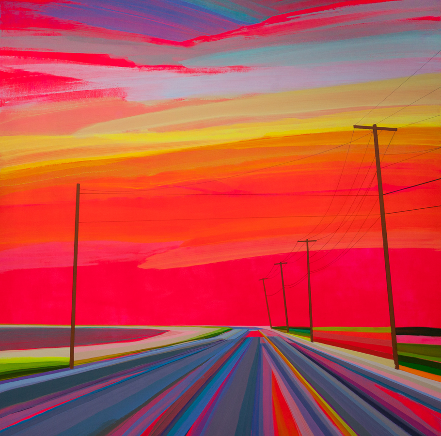 Sunset on Long Beach by Grant Haffner