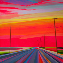 Sunset on Long Beach by Grant Haffner