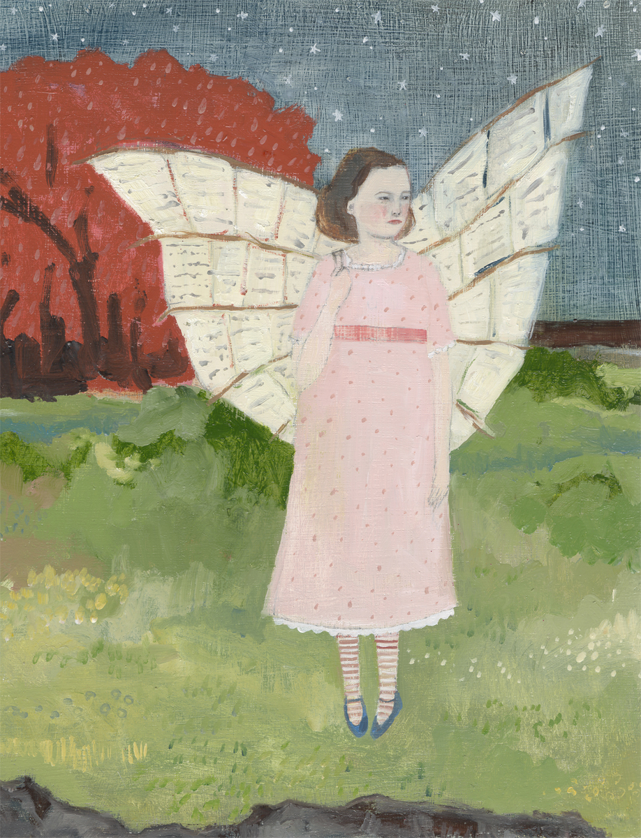 She wrote poems to the stars and crafted them into wings by Amanda Blake