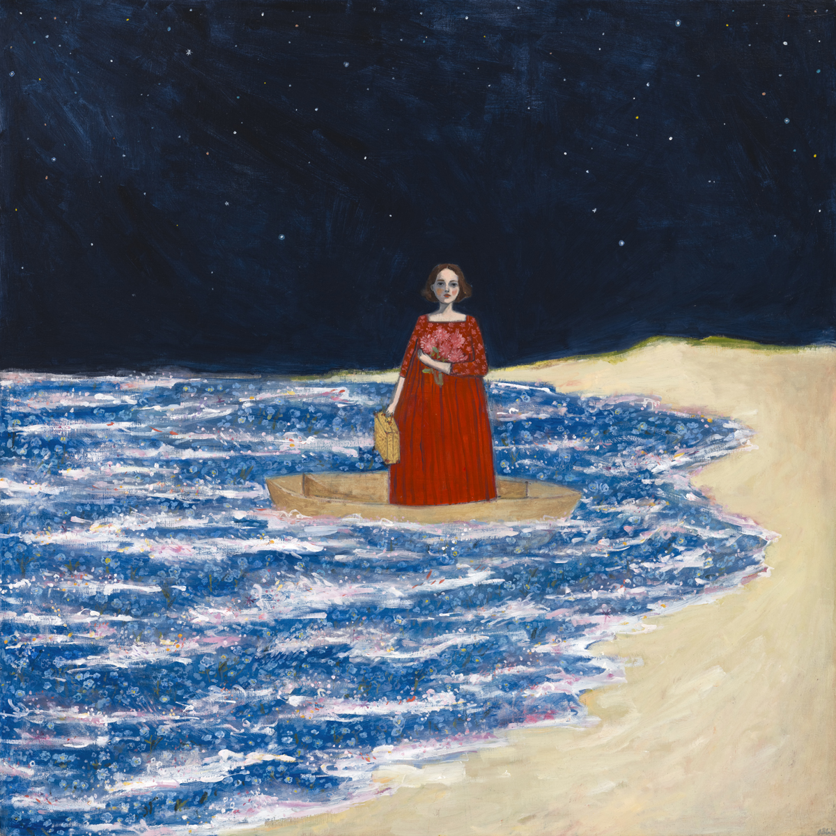 She Was Swept Away by an Ocean of Daydreams and Memories by Amanda Blake