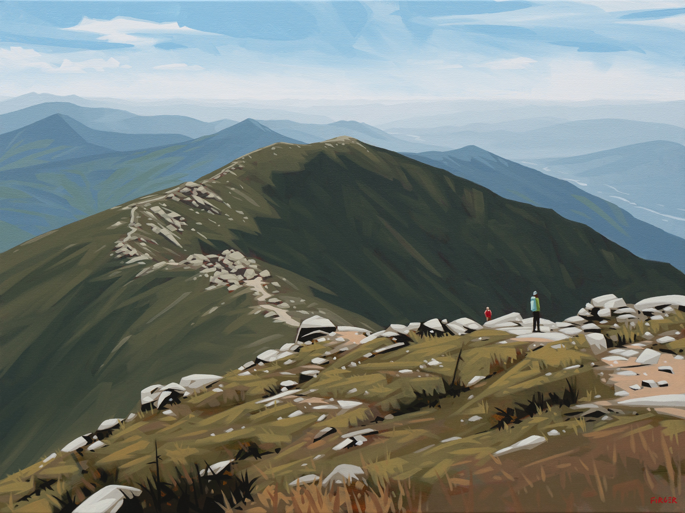 Franconia Ridge by Chris Firger
