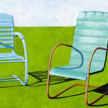 Sitting together by Leah Giberson