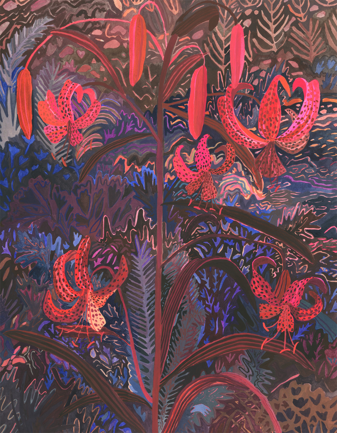 Wild Tiger Lily by Michelle Morin