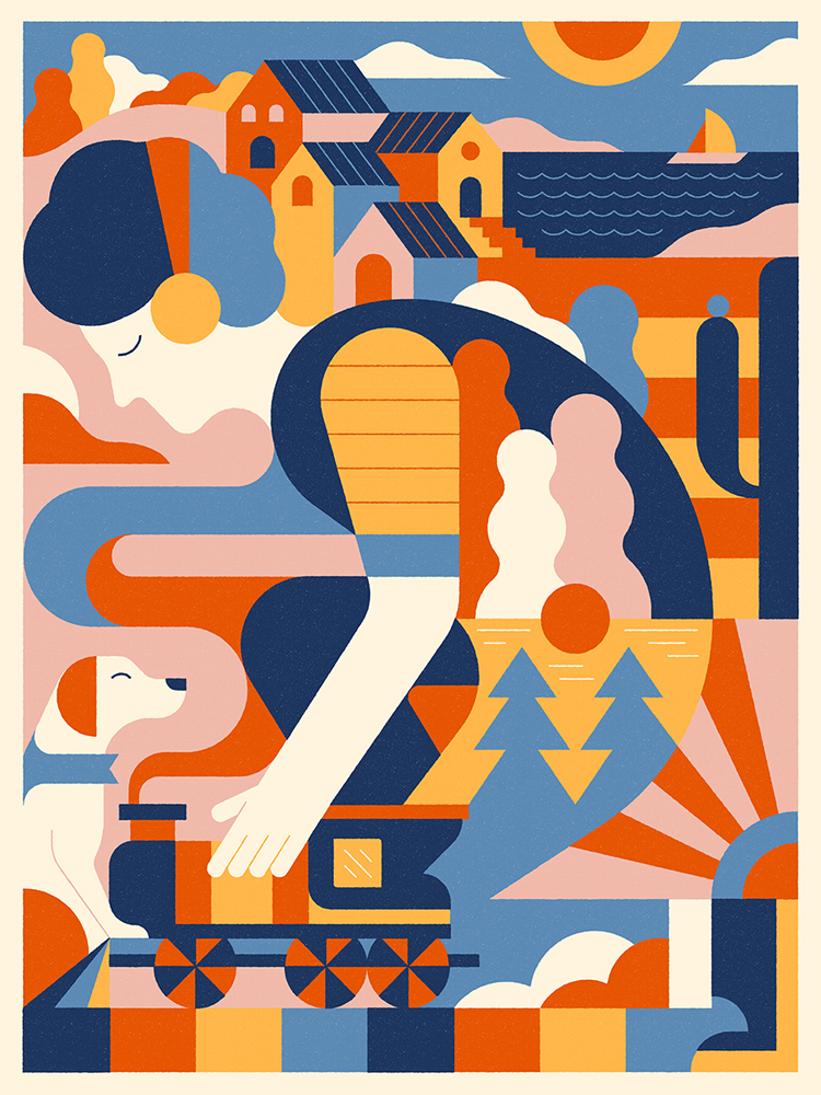 Train Boy by Ryan Sprague