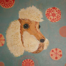 Thinking dog by Sabine Timm