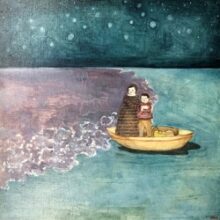 When the Sea Turned to Purple by Amanda Blake