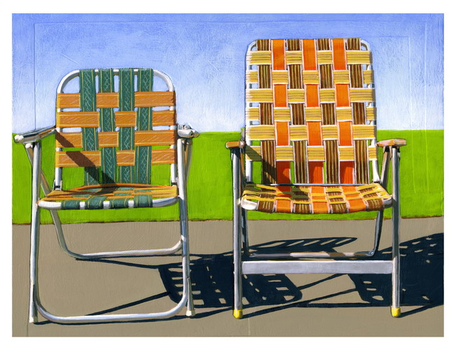Summer Chairs by Leah Giberson
